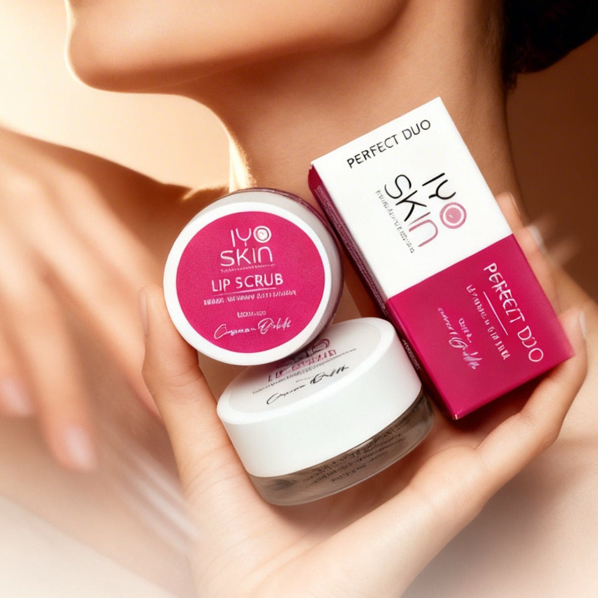 PERFECT DUO  LIP SCRUB  LIP BALM