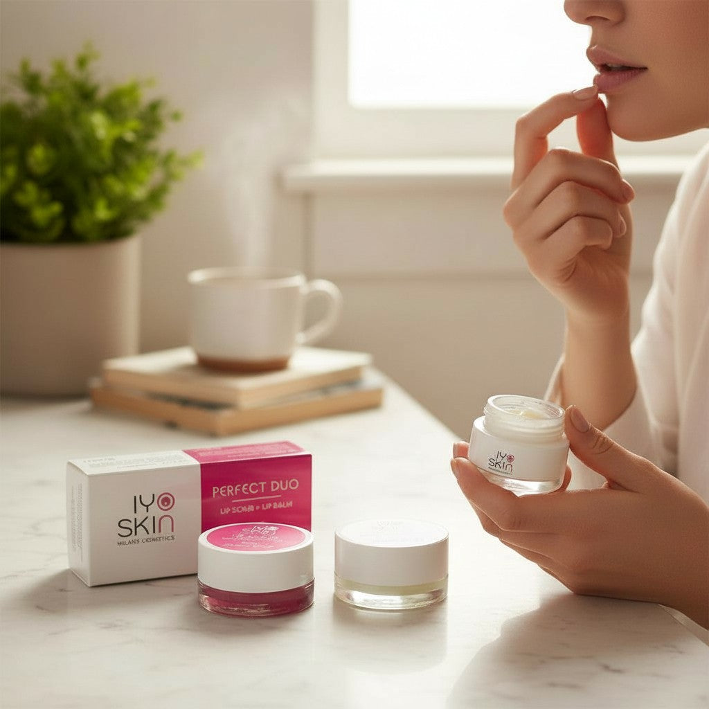 PERFECT DUO  LIP SCRUB  LIP BALM