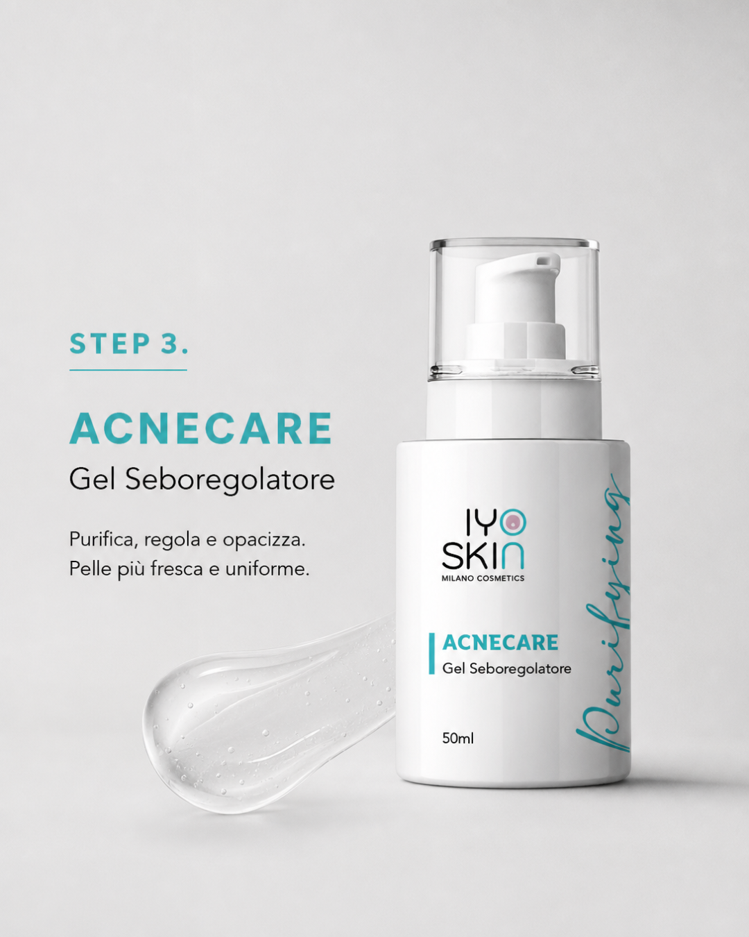 Kit Pelle Impura Acnecare – Protocollo Completo Sebo-Riequilibrante