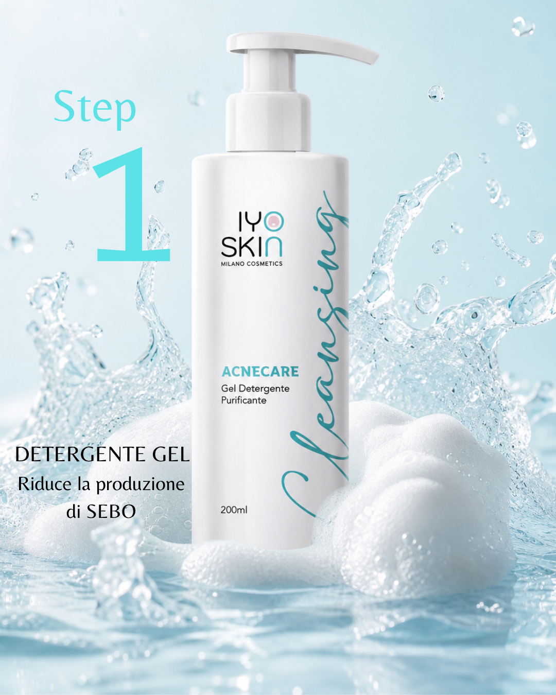 Kit Pelle Impura Acnecare – Protocollo Completo Sebo-Riequilibrante