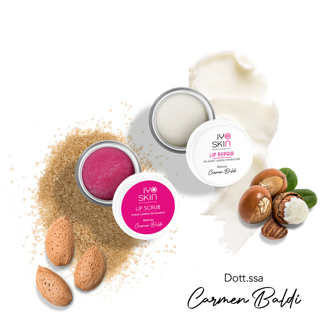 Perfect Duo Lip Scrub & Lip Balm | Kit Rigenerante Labbra