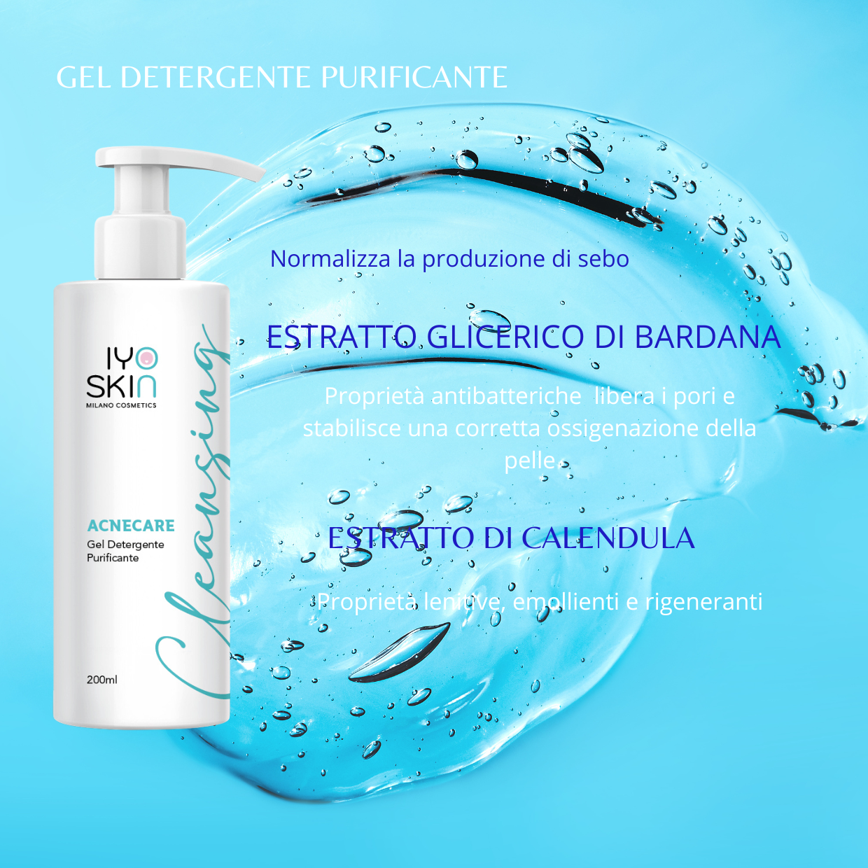 Gel Detergente Purificante Acnecare