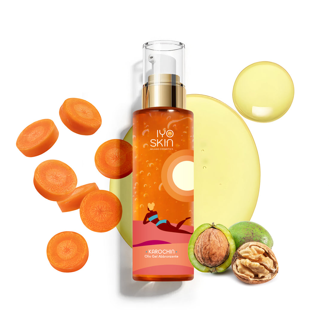 Olio Gel abbronzante