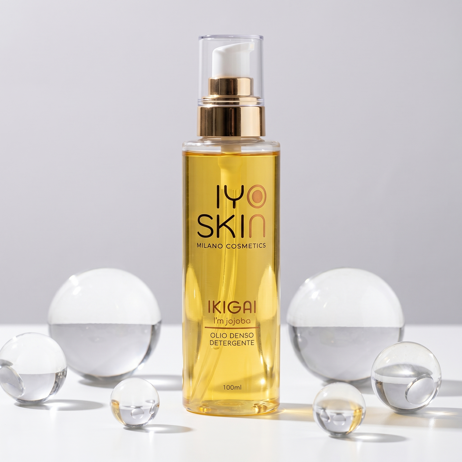 Ikigai: Olio Detergente Viso e Struccante Denso Bio-Affin