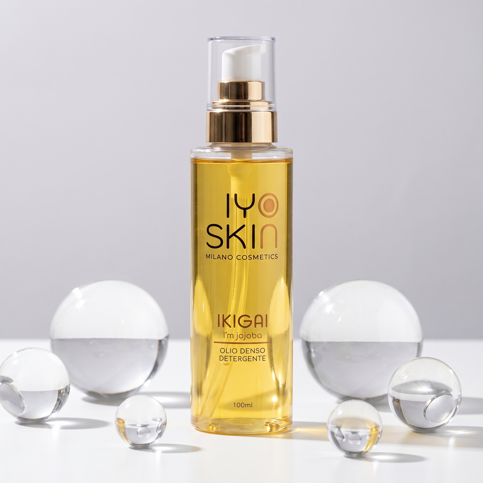 Ikigai: Olio Detergente Viso e Struccante Denso Bio-Affin